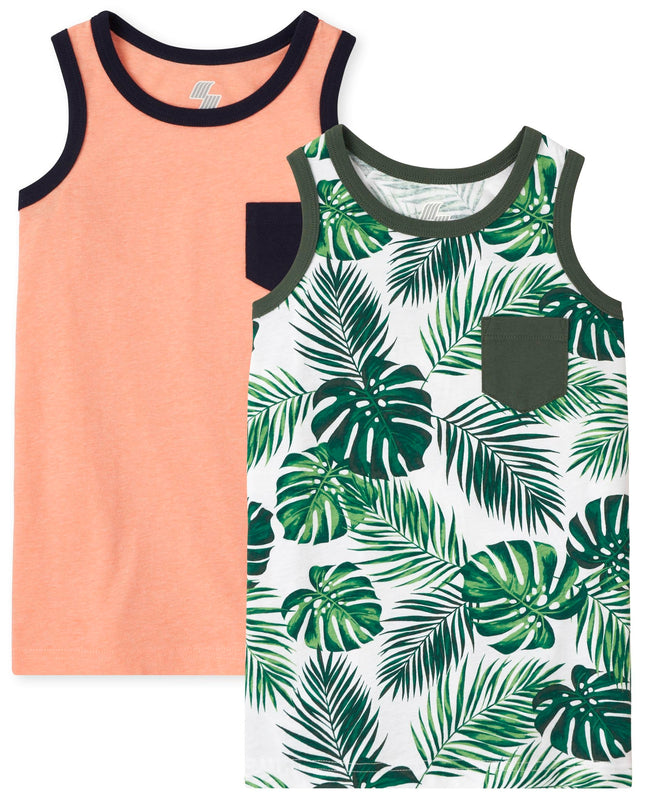 The Children's Place Boys Sleeveless Pocket Tank T