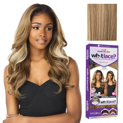 Sensationnel HD Lace Front Wig Cloud 9 What Swiss Lace 13X6 Zelena (FLAMBOYAGESAND)