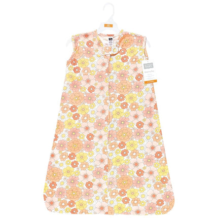 Gigoteuse unisexe en coton sans manches Hudson Baby, sac de couchage, couverture, Peace Love & Flowers, 6-12 mois