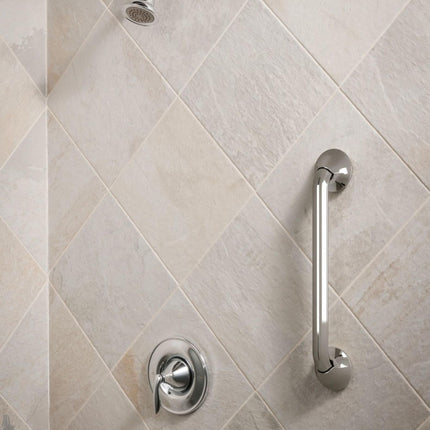 Moen YG2824CH Eva 24" Designer Grab Bar, Chrome