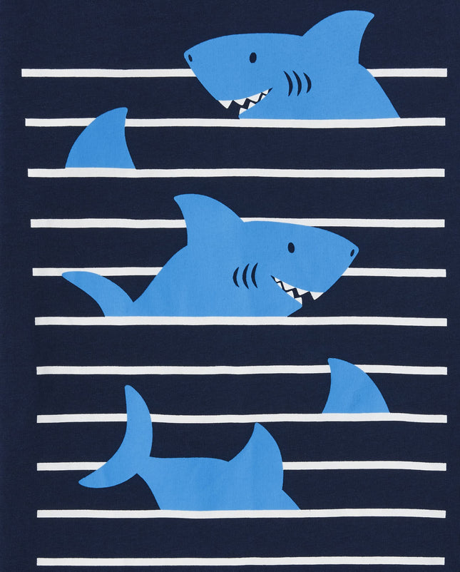 The Children's Place Baby Toddler Boys Short Sleeve Graphic T-Shirt 3-Pack, Animals 2, 3T