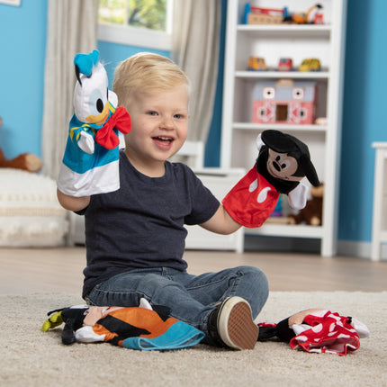 Melissa & Doug Disney Mickey Mouse y sus Amigos Títeres Suaves y Abrazables