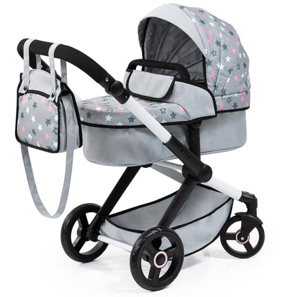 Bayer Baby Dolls Pram XEO, Convertible Doll Pushch