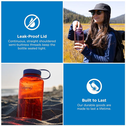 Nalgene Water Bottle 'WH Sustain' – 1 L marmalade