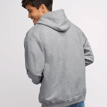 Hanes Men's Full Zip Ultimate Heavyweight Fleece Hoodie, Deep Red, XX-Large