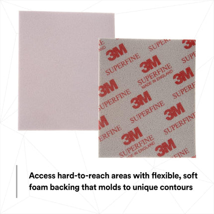 3M 2602 3M Superfine Softback Sanding Sponge