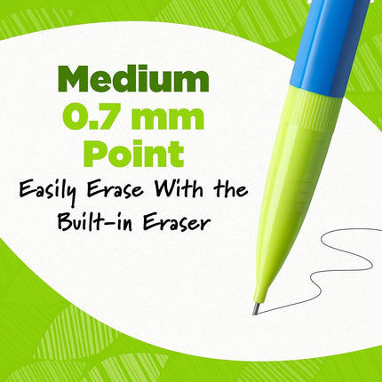 BIC ReVolution Xtra-Life Mechanical Pencil, Medium Point (0.7mm),Made With 65% Recycled Plastic, 24-Count