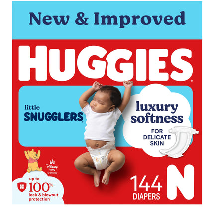 Huggies Size Newborn Diapers, Little Snugglers Bab