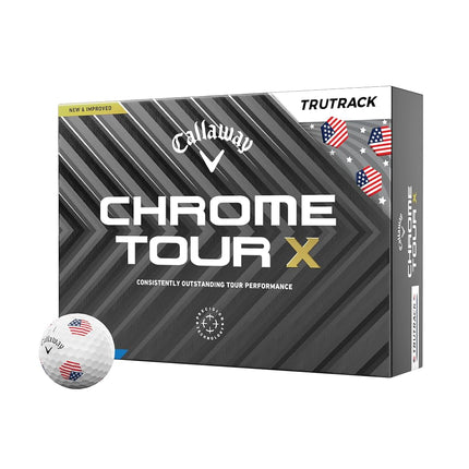 Callaway Golf Chrome Tour X Golf Ball 2024 - USA TruTrack