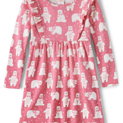 Gymboree Girls' and Toddler Holiday Dresses, Pink 