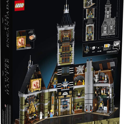 LEGO Haunted House (10273) Building Kit; A Displayable Model Haunted House and a Creative DIY Project for Adults, New 2021 (3,231 Pieces)