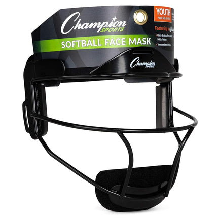 Champion Sports FMYBL Softball Fielder's Face Mask, Blue