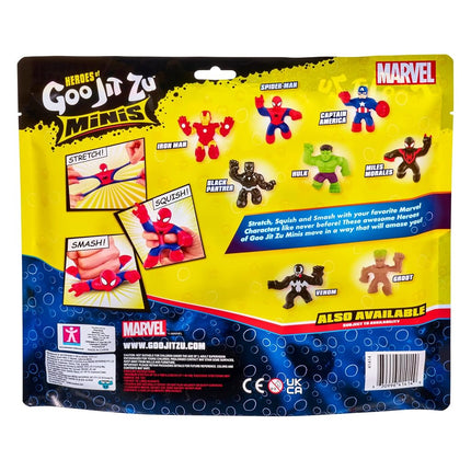 Heroes of Goo Jit Zu Marvel Mega Mini 6 Pack, Squishy Superhero Toys