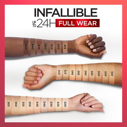 L'Oreal Paris Makeup Infallible Full Wear Waterproof Matte Concealer, Eggshell
