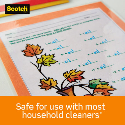 Scotch Thermal Laminating Pouches, 3 Mil Letter Size Laminating Sheets, 8.9 x 11.4 Inches, Education Supplies & Craft Supplies, for Use with Thermal Laminators, 200/Pack, 6 Packs, 1200 Total Pouches