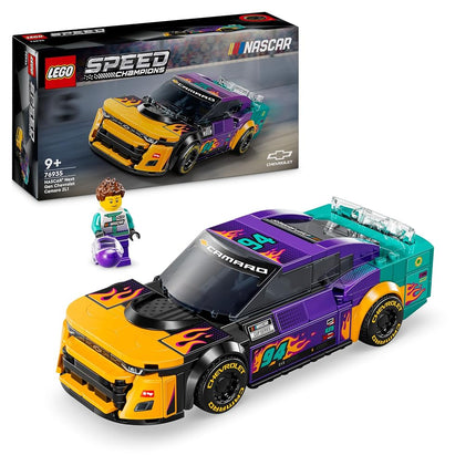 LEGO Speed Champions NASCAR Next Gen Chevrolet Camaro ZL1 Race Car Toy, Vehicle Playset for 9 Plus Year Old Boys & Girls, Kids' Bedroom Decoration, Birthday Gift Idea 76935