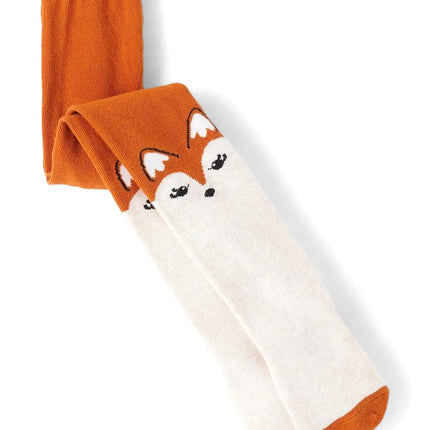 Gymboree baby-girls And Toddler Tights, Orange Fox, 10-12