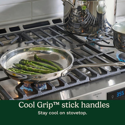 Cuisinart Chef's Classic 11-Piece Stainless Steel Pots and Pans Set (77-11G)