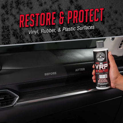 Chemical Guys V.R.P. Vinyl, Rubber and Plastic Super Shine And Protectant, 16 oz - US