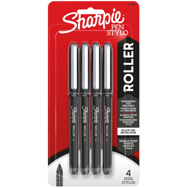 Sharpie, SAN2093222, Rollerball Pens, 4 / Pack