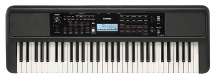 Clavier portable Yamaha PSR-E383 61 touches sensibles pour débutants avec pupitre, adaptateur secteur