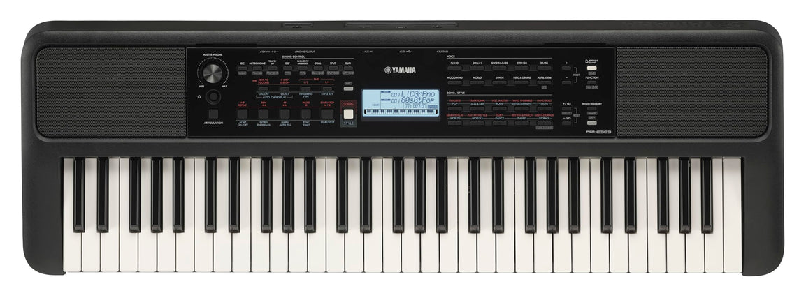 Yamaha PSR-E383 61 Touch Sensitive Keys Portable K
