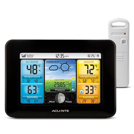 AcuRite 02077RM Color LCD Screen Display with Temp