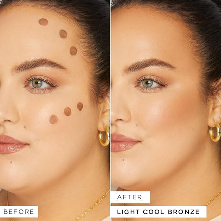 tarte sculpt tape contour – Lightweight Cream Bronzer with Shea Butter for Blendable, Buildable Contour & Natural Looking Sculpted Glow, Vegan & Cruelty-Free, full size, light cool bronze