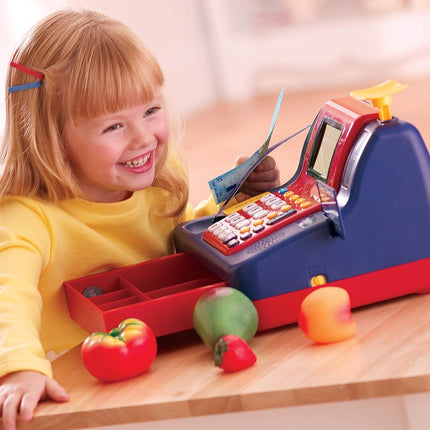 Learning Resources Cash Register with Canadian Currency - Educational Cash Register for Kids