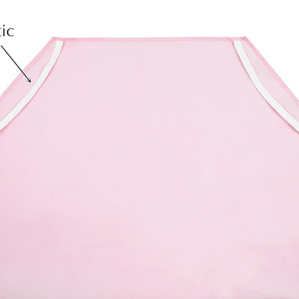 Drap de lit de camp standard pour garderie en percale 100 % coton naturel American Baby Company, rose, 23 x 51, doux et respirant, pour filles