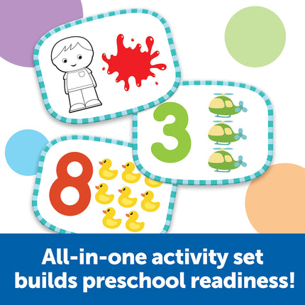 Learning Resources Skill Builders! Toddler 1-10 Counting Kids, Educational Toys for 18 Month Olds, Toddler Activities, Colour Teaching Toys, 20 Pieces, Age 18 Months, Multicolor (LER1060)