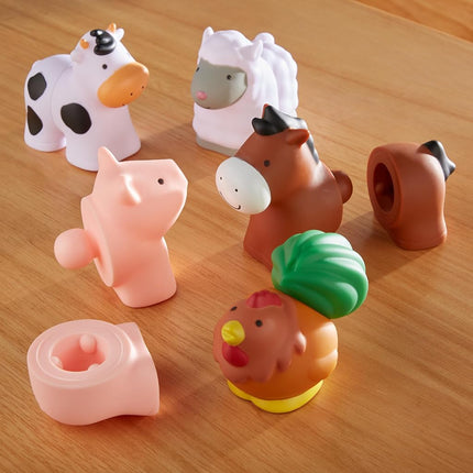 Melissa & Doug Pop Blocs Farm Animals