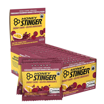 Honey Stinger Organic Pomegranate Passionfruit Ene