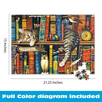 Buffalo Games - Charles Wysocki - Frederick The Literate - 300 Large Piece Jigsaw Puzzle