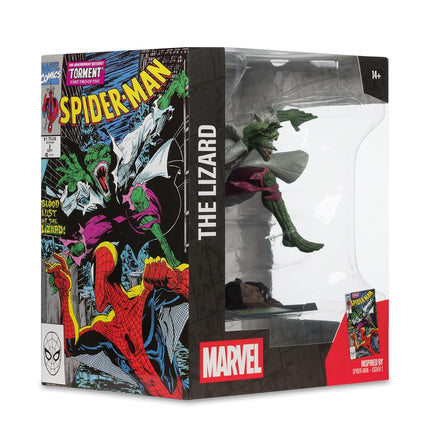 McFarlane Marvel The Lizard 1:10th Scale Collectible with Scene (SPIDER-MAN #2) Toys