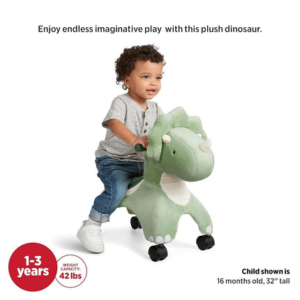 Radio Flyer Dash the Rolling Dinosaur Ride-On Toy, Ages 1-3