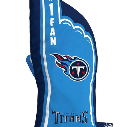 YouTheFan NFL Tennessee Titans #1 Oven Mitt, 13.25" x 6.5"