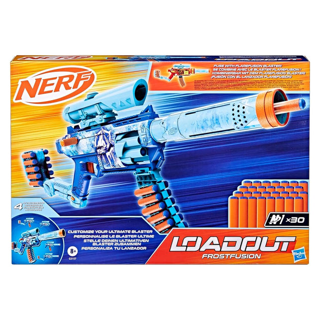 Nerf Loadout FrostFusion Blaster and 30 Nerf N1 Darts