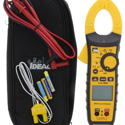 IDEAL Digital 600-Volt Clamp Meter 61-747