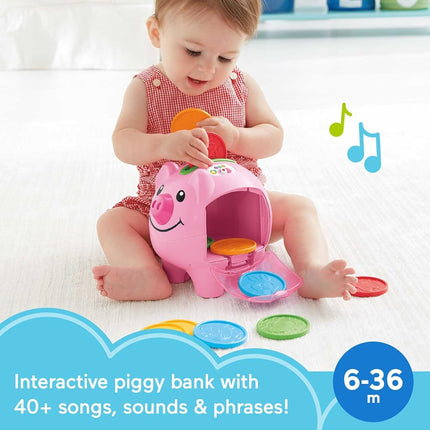 Fisher-Price Laugh & Learn Smart Stages Piggy Bank [Amazon Exclusive]