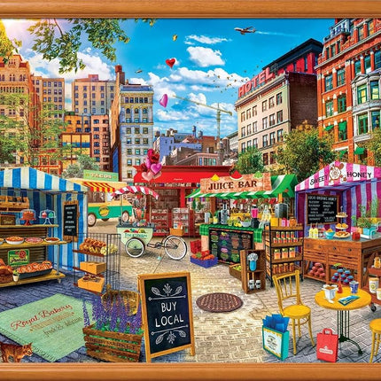 MasterPieces 750 Piece Jigsaw Puzzle for Adults, Family, Or Kids - Buy Local Honey - 18"x24"