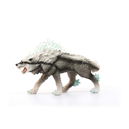 Schleich Eldrador - Snow Wolf Toy Figurine - Kids Ages 7+ | 42452
