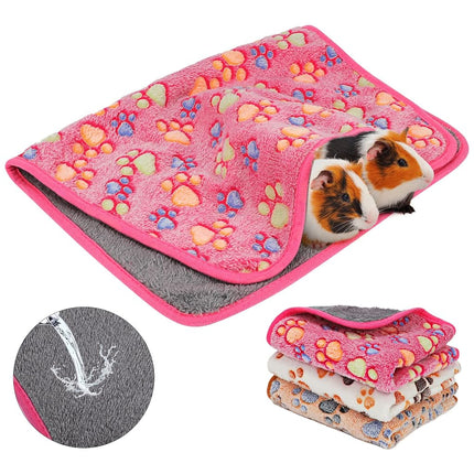 YUEPET Waterproof Guinea Pig Blankets Washable 3 P