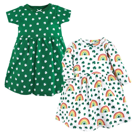 Hudson Baby Baby Girls' Cotton Dresses, St Patrick