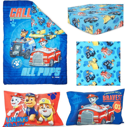 Paw Patrol Paw Patrol Calling All Pups 4-Piece Toddler Bedding Set