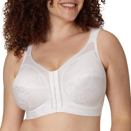 Playtex Women's Plus Size Front-Close Bra with Fle