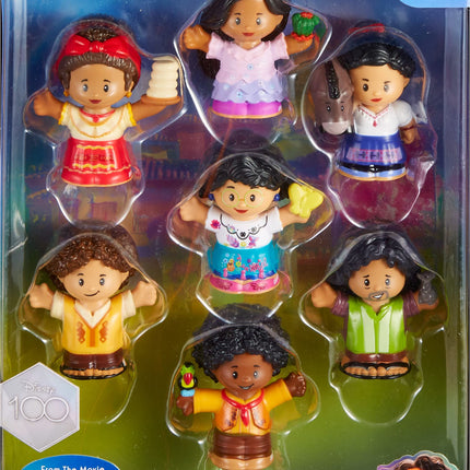 Fisher-Price Little People Juguete para Niños Pequeños, Set de Figuras de Disney Encanto, 7 Personajes para Juego de Imitación en Preescolar, Edades 18+ Meses