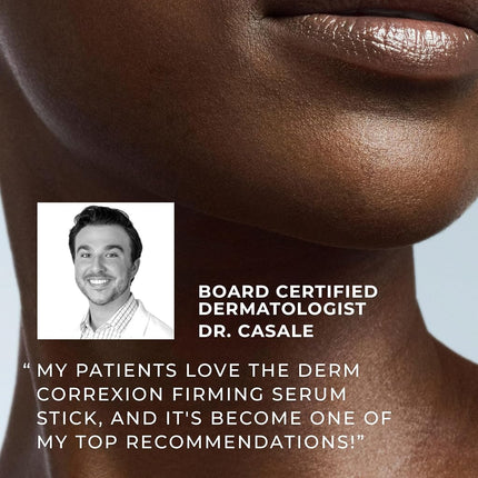 RoC Derm Correxion Advanced Retinol Firming Serum Stick with Antioxidants to Visibly Tighten and Firm Wrinkles and Laugh Lines, 1.0 oz with Retinol Eye Cream Packette