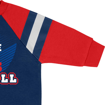 NFL Baby Boys Sleep 'N Play Footie, Buffalo Bills, 0-3 Months