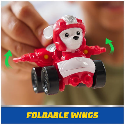 Paw Patrol: Air Rescue, 6-Piece Pup Squad Racers, Toy Cars Gift Set with Chase, Marshall, Skye, Rubble, Rocky & Zuma, Kids Toys for Boys & Girls 3+